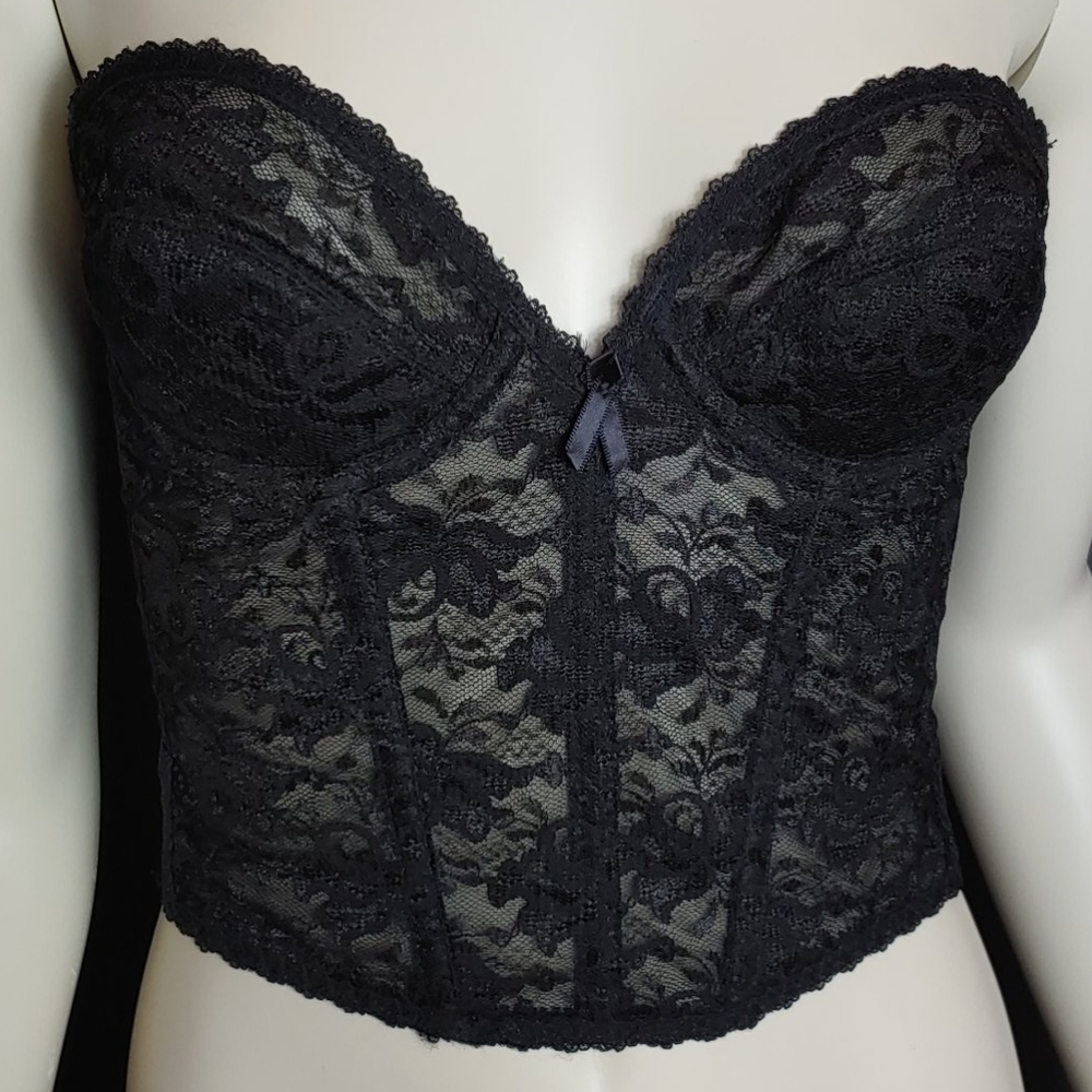 Backless By Smoothie 490 36A Bustier Corset Bra